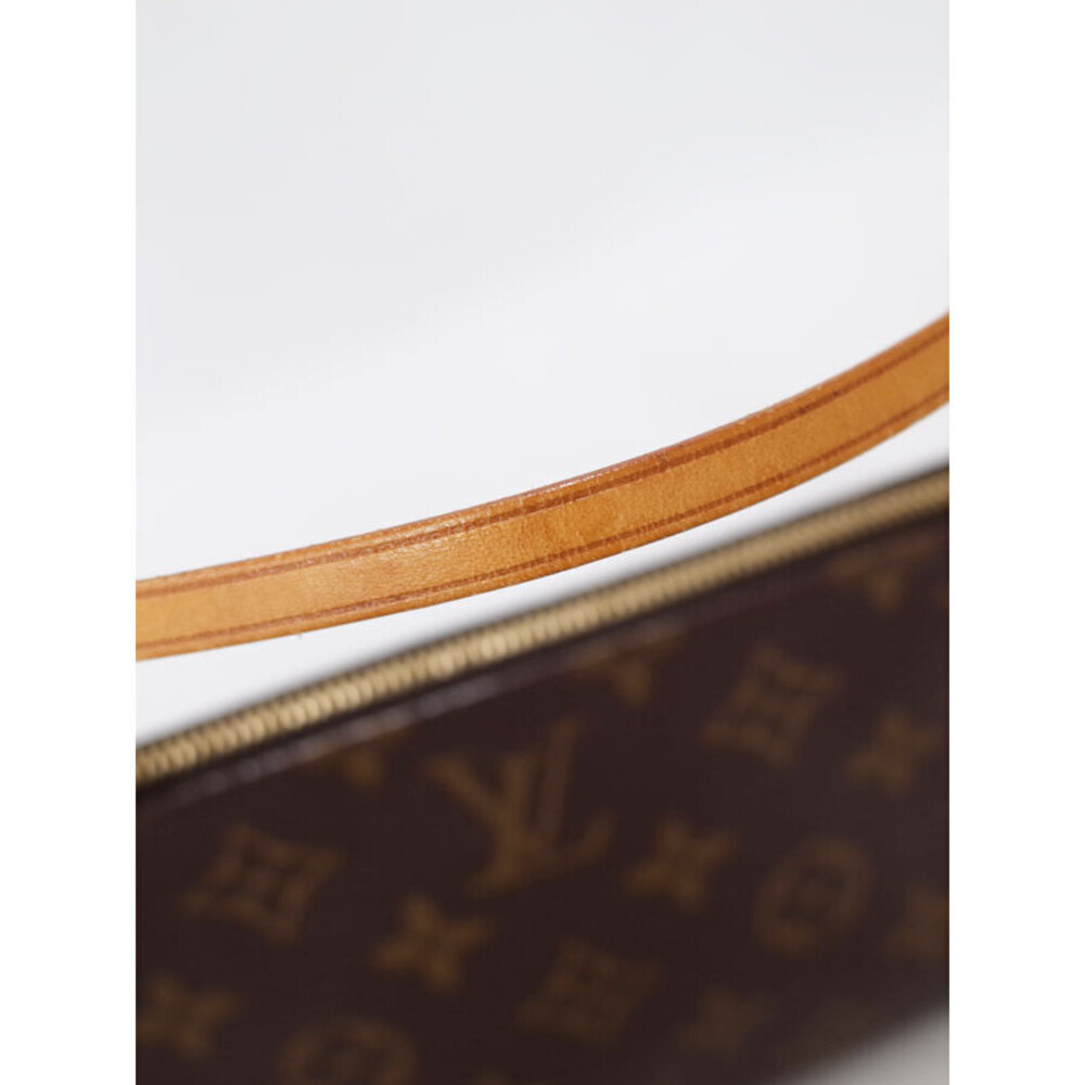 Louis Vuitton Monogram Leather Brown Pochette Accessoires Accessory Pouch - Picture 7 of 9